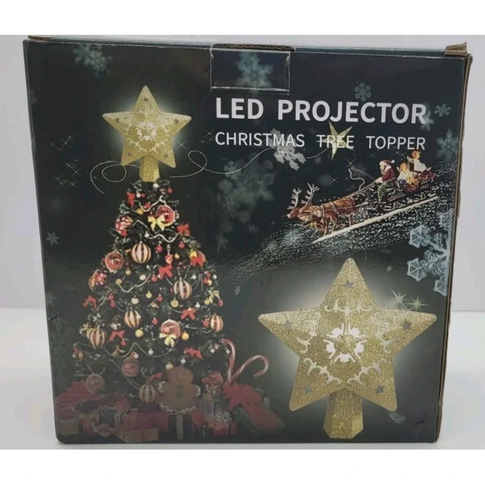 LED‎ Projector Christmas Tree Topper